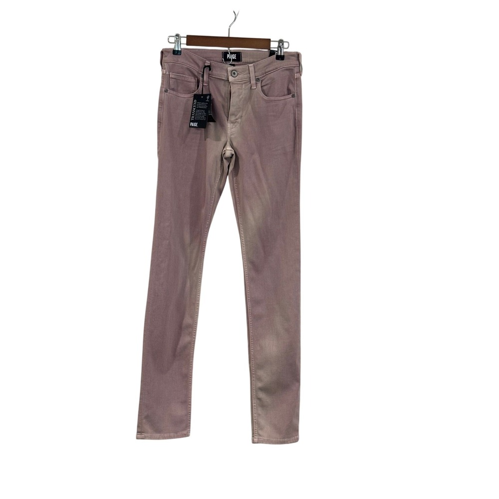NWT Paige Lennox Slim Jeans Twilight Haze Transcend Comfort Pants Size 28
